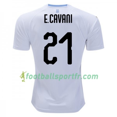 Tenue Uruguay E.Cavani 21 Exterieur Coupe du monde 2018 Maillot de Foot